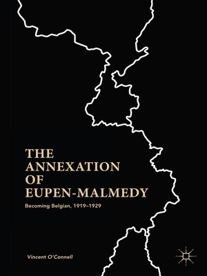 cover image of The Annexation of Eupen-Malmedy